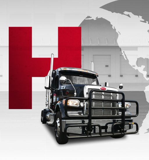Лендинг для компании HMD Trucking